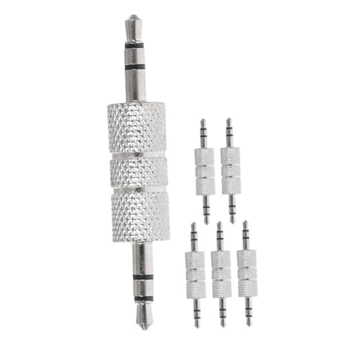 LAPYAPPE 6Stücke Audio Adapter Audio Extender für Mikrofone Lautsprecher Kompatibel Robust für Klangübertragung von LAPYAPPE