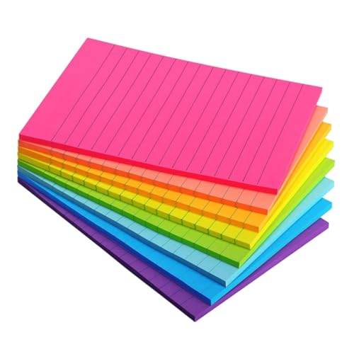 LAPYAPPE 8 Stück -Notizbuch Unterlage Schreibwaren Klebstoff -Memo -Pads Notizbilder bunt praktische Notizblöcke Mehrzweck-Klebestreifen Schulklebestreifen Papier LAPYAPPE 8 Stück -Notizbuch Unterlage Schreibwaren Klebstoff -Memo -Pads Notizbilder bunt praktische Notizblöcke Mehrzweck-Klebestreifen Schulklebestreifen Papier von LAPYAPPE
