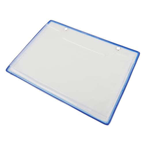 LAPYAPPE Aktenhalter Aufbewahrungstasche für Dokumente Datei Organizer Wandhalterung hängend Aktenordner zum Aufhängen an der Wand Ordnerhalter für die Wand Plastik Blue LAPYAPPE Aktenhalter Aufbewahrungstasche für Dokumente Datei Organizer Wandhalterung hängend Aktenordner zum Aufhängen an der Wand Ordnerhalter für die Wand Plastik Blue von LAPYAPPE
