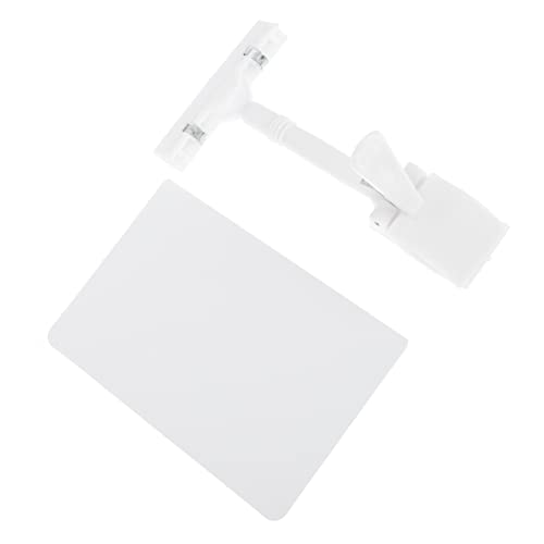 LAPYAPPE Löschbare Preisschilder Mit Clips Wasserfeste Etikettenhalter Für Supermärkte Geschäfte Und Obstläden Mehrzweck Preisschild Displays Für Flexible von LAPYAPPE