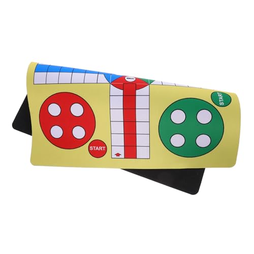LAPYAPPE Ludo Schachbrett Flugschach Familienspiel Schachbrett Mauspad Computer Mauspad Mauspad Gaming Weiß Gaming Kabellose Fliegendes Schachbrettspiel Gelb Gummi LAPYAPPE Ludo Schachbrett Flugschach Familienspiel Schachbrett Mauspad Computer Mauspad Mauspad Gaming Weiß Gaming Kabellose Fliegendes Schachbrettspiel Gelb Gummi von LAPYAPPE