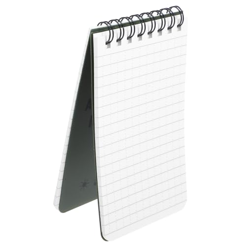 LAPYAPPE Memo -Pad wasserfestes Spiralnotizbuch Spiral- Allwetter-Notizbuch glatter Schreibplanblock Lebensmittelliste kleiner Notizblock Mini-Notizbuch pp Green LAPYAPPE Memo -Pad wasserfestes Spiralnotizbuch Spiral- Allwetter-Notizbuch glatter Schreibplanblock Lebensmittelliste kleiner Notizblock Mini-Notizbuch pp Green von LAPYAPPE