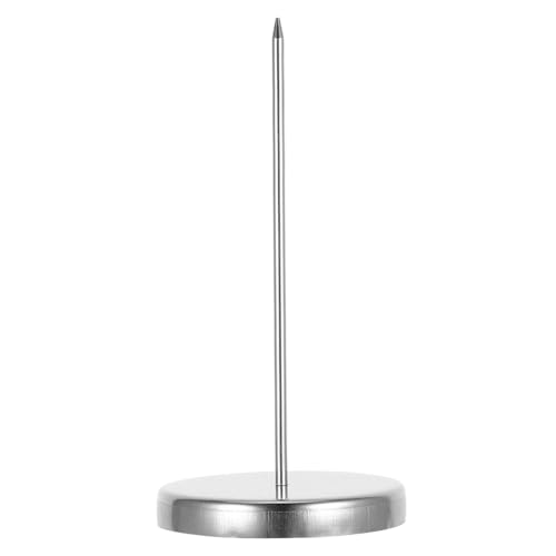 LAPYAPPE Metall Tickethalter mit Basis Robuster Quittungsspitze für Restaurant und Büro Minimalistisches Design Langlebig für Schnellen Zugriff Menükarten und Rechnungen LAPYAPPE Metall Tickethalter mit Basis Robuster Quittungsspitze für Restaurant und Büro Minimalistisches Design Langlebig für Schnellen Zugriff Menükarten und Rechnungen von LAPYAPPE