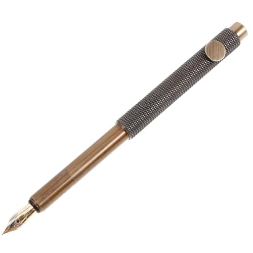 LAPYAPPE Retro -Brunnenstift Stifte glatter Schreibstift elegant Matrosen-Füllfederhalter für goldener stift goldener kugelschreiber Schreibstift mit feiner Spitze Signaturstift Messing LAPYAPPE Retro -Brunnenstift Stifte glatter Schreibstift elegant Matrosen-Füllfederhalter für goldener stift goldener kugelschreiber Schreibstift mit feiner Spitze Signaturstift Messing von LAPYAPPE