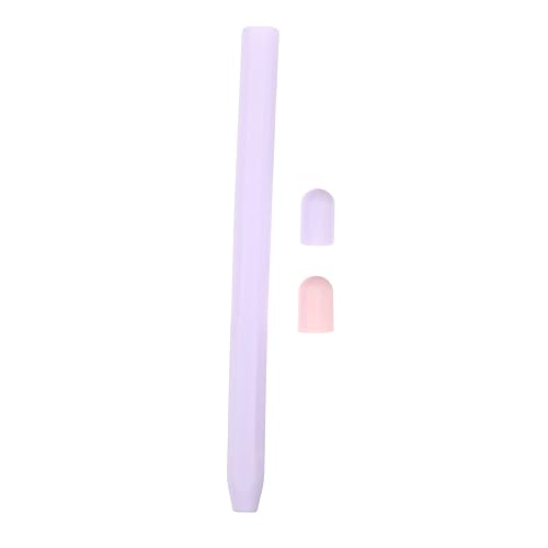 LAPYAPPE Rutsch Silikon Stiftabdeckung Für Pencil Schutzhülle Für Stylus rutschfest Und Stoßfest Windblumenlila Kompatibel Mit Pencil LAPYAPPE Rutsch Silikon Stiftabdeckung Für Pencil Schutzhülle Für Stylus rutschfest Und Stoßfest Windblumenlila Kompatibel Mit Pencil von LAPYAPPE