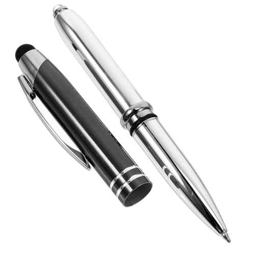 LAPYAPPE Schreiben Bildschirm Ball Eingabestift Für Touchscreens Berühren Digital Touch-Screen Spitze Unterlage Led Bußgeld Touchscreen-Stift Kapazitiver Eingabestift Metall Black von LAPYAPPE