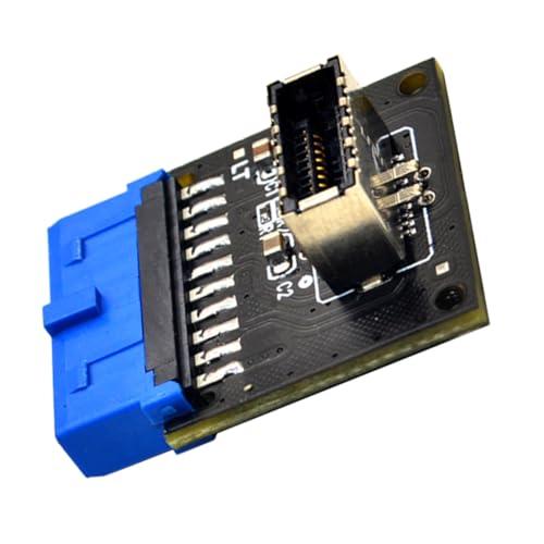LAPYAPPE USB Typ E Konvertierungsadapter für PC Multifunktionaler USB Frontplattenadapter mit Hoher Datenübertragung Langlebigem Design LAPYAPPE USB Typ E Konvertierungsadapter für PC Multifunktionaler USB Frontplattenadapter mit Hoher Datenübertragung Langlebigem Design von LAPYAPPE