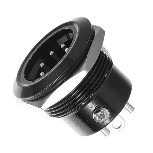 LAPYAPPE Xlr-stecker Auf Lötanschlussadapter, Zuverlässiger 5-poliger Audioanschluss, Xlr-stecker-lötadapter, Klinkenbuchse, Panelmontage Für Mischpulte Und Verstärker LAPYAPPE Xlr-stecker Auf Lötanschlussadapter, Zuverlässiger 5-poliger Audioanschluss, Xlr-stecker-lötadapter, Klinkenbuchse, Panelmontage Für Mischpulte Und Verstärker von LAPYAPPE