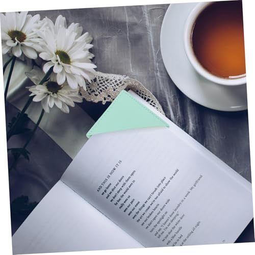 Lesezeichen Eckschutz aus Wasserdichtem Material Quadratisches Design mit Rosendesign für Bücherliebhaber Schützt Seitenecken Verbiegen und Einreißen Leicht Lesezeichen Eckschutz aus Wasserdichtem Material Quadratisches Design mit Rosendesign für Bücherliebhaber Schützt Seitenecken Verbiegen und Einreißen Leicht von LAPYAPPE