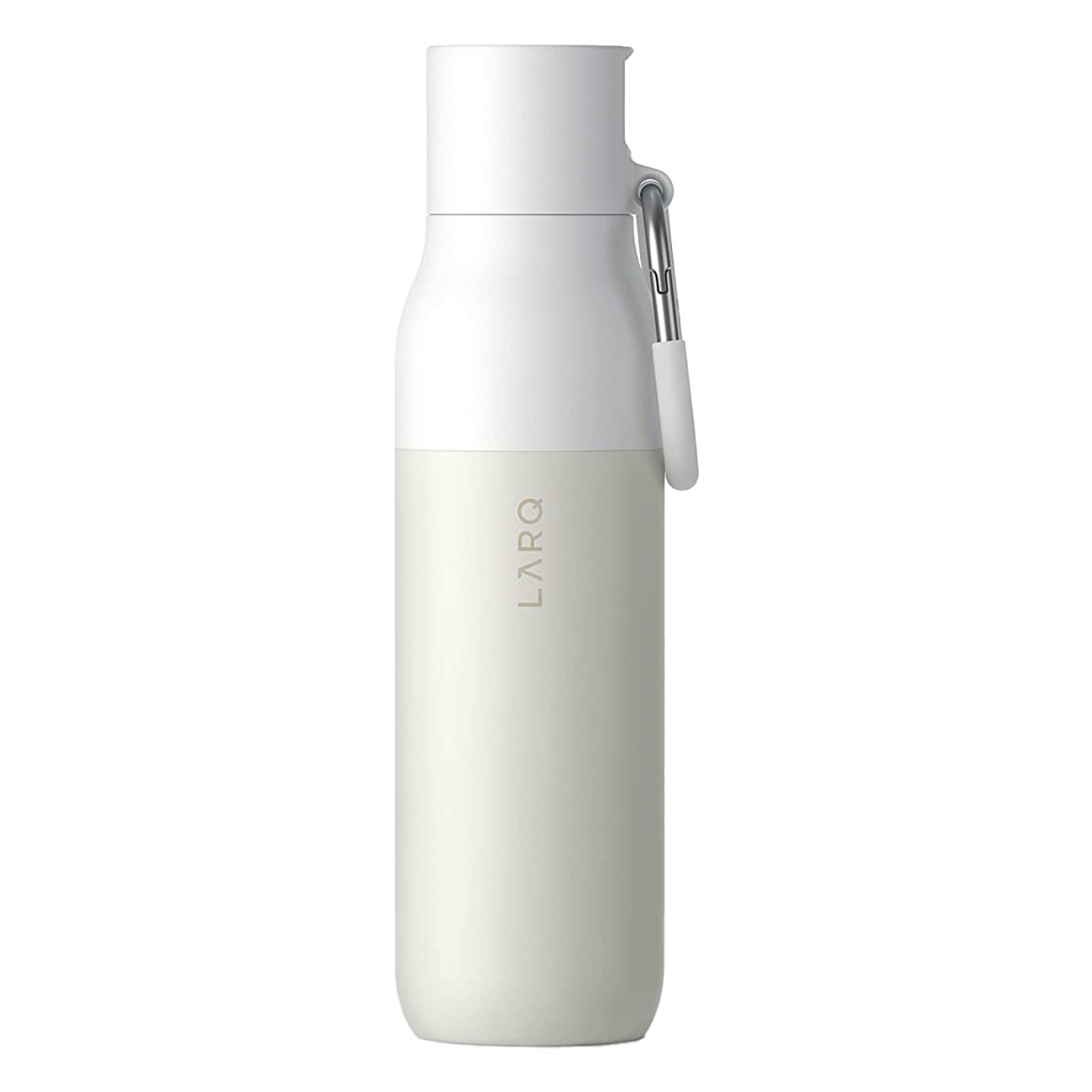 LARQ Bottle Filtered 500ml Granite White | Wasserfilterungsflasche | Nano Zero-Filtertechnologie | Filtern bis zu 151 Liter Wasser | Pulverbeschichtung LARQ Bottle Filtered 500ml Granite White | Wasserfilterungsflasche | Nano Zero-Filtertechnologie | Filtern bis zu 151 Liter Wasser | Pulverbeschichtung von LARQ