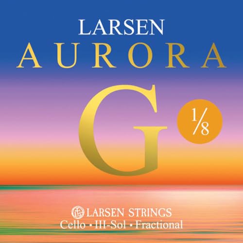 LARSEN STRINGS Aurora Cello Saiten medium G 1/8 Medium von LARSEN STRINGS