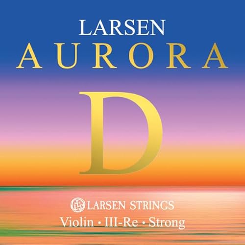 LARSEN STRINGS Aurora Violin Saiten D Alu 4/4 Strong von LARSEN STRINGS