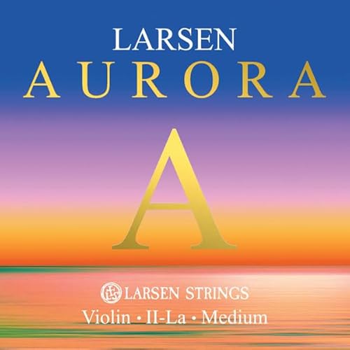 LARSEN STRINGS Aurora Violin Saiten A 4/4 Medium von LARSEN STRINGS