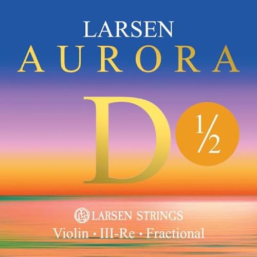 LARSEN STRINGS Aurora Violin Saiten D 1/2 Medium LARSEN STRINGS Aurora Violin Saiten D 1/2 Medium von LARSEN STRINGS
