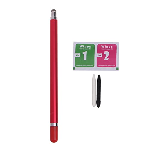 Universal 2-in-1-Faser für Touchscreen-Stifte für alle kapazitiven Touchscreens Handys Ta Hochempfindlicher Bleistift 2-in-1 von LARUISEE