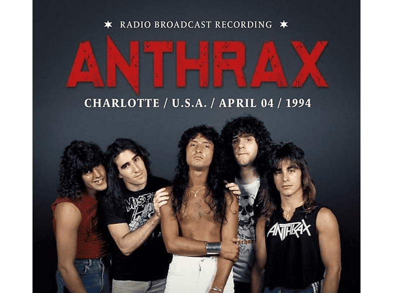 Anthrax - Charlotte April 04, 1994 / FM Broadcast (CD) von LASER MEDI
