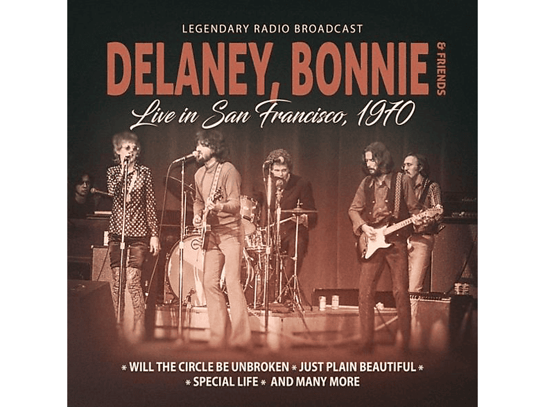 Delaney & Bonnie Friends - Live in San Francisco 1970-Legendary Radio Broad (CD) von LASER MEDI