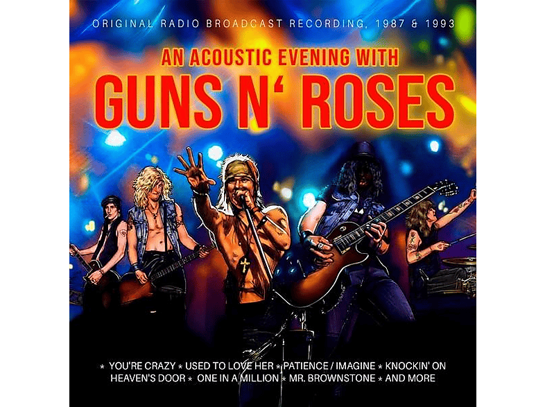GUNS N ROSES - AN ACOUSTIC EVENING WITH (CD) von LASER MEDI