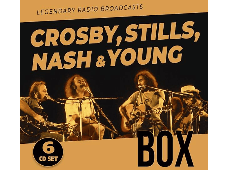 Crosby, Stills, Nash & Young - Box-Legendary Radio Broadcasts (CD) von LASER MEDIA