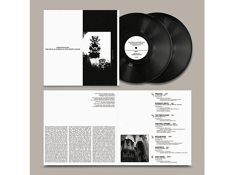 Sarah Davachi - The Head As Form'd In Crier's Choir (Gatefold) (Vinyl) von LATE MUSIC