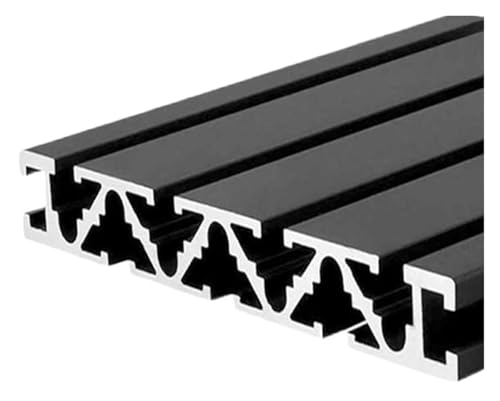 1PC 1570 15120 15180 Schwarz Aluminium Profil Rahmen T-slot Extrusion CNC 3D Drucker Teile DIY(GB-15120-b,200mm) von LATOOR