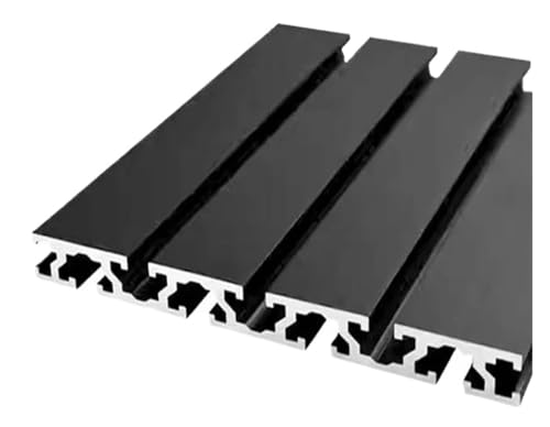1PC 1570 15120 15180 Schwarz Aluminium Profil Rahmen T-slot Extrusion CNC 3D Drucker Teile DIY(GB-15180-b,250mm) von LATOOR