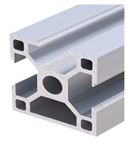 1PC 3030 Aluminiumprofil DIY Rahmen Linearschienenextrusion CNC 3D-Druckerteile Metall Extrudiertes Aluminium T-Nutprofil Framing(BS-8-3030E,100mm) von LATOOR