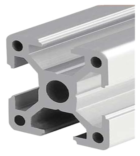 1PC 3030 Aluminiumprofil DIY Rahmen Linearschienenextrusion CNC 3D-Druckerteile Metall Extrudiertes Aluminium T-Nutprofil Framing(BS-8-3030W,900mm) von LATOOR