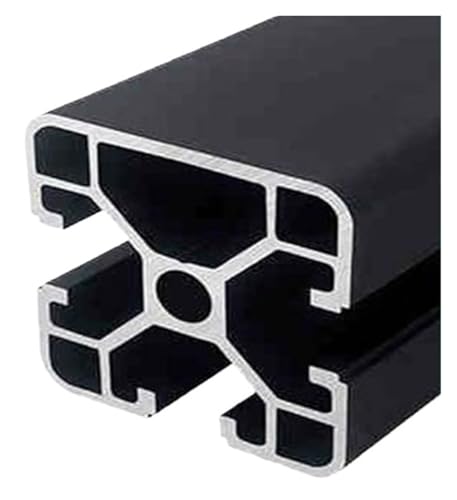 1PC 4040 4080 Schwarz Aluminium Profil Linear Schiene Extrusion Metall Rahmen T-slot CNC 3D Drucker Teile Maschine DIY Drucken(OB-4040N1-b,700mm) von LATOOR