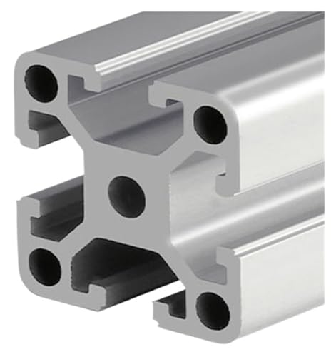 1PC 4040 Aluminium Profil Linear Schiene DIY Rahmen Metall Extrusion CNC 3D Drucker Teile(BS-8-4040D,450mm) von LATOOR