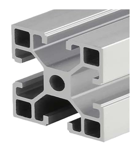 1PC 4040 Aluminium Profil Linear Schiene Extrusion Metall Rahmen T-slot CNC 3D Drucker Teile Maschine DIY(OB-4040LZ,350mm) von LATOOR