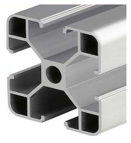 1PC 4040 Aluminiumprofil DIY Rahmen Linearschienenextrusion CNC 3D-Druckerteile Metallstrangpressprofile DIY Aluminium T-Nut(BS-8-4040CL,200mm) von LATOOR