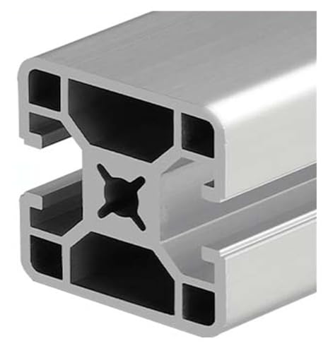 1PC 4040 Aluminiumprofil DIY Rahmen Linearschienenextrusion CNC 3D-Druckerteile Metallstrangpressprofile DIY Aluminium T-Nut(BS-8-4040EH,1500mm) von LATOOR