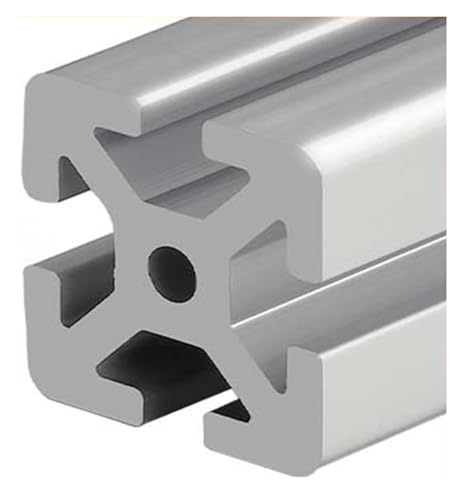 1PC 4040 Aluminiumprofil DIY Rahmen Linearschienenextrusion CNC 3D-Druckerteile Metallstrangpressprofile DIY Aluminium T-Nut(BS-8-4040F,50mm) von LATOOR