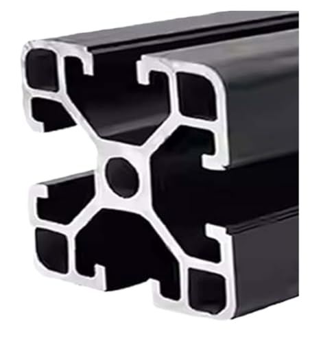 1PC 4040 Schwarz Aluminium Profil Linear Schiene Extrusion Metall Rahmen T-slot CNC 3D Drucker Teile Maschine DIY Drucken(OB-4040L-b,2000mm) von LATOOR