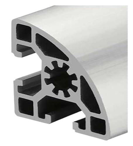 1PC 4040R 4545R 6630R Aluminiumprofil Linearschiene Extrusion Metallrahmen CNC 3D-Druckerteil(BS-10-4545R,100mm) von LATOOR