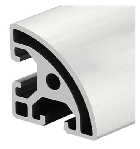 1PC 4040R 4545R 6630R Aluminiumprofil Linearschiene Extrusion Metallrahmen CNC 3D-Druckerteil(BS-8-4040R,2500mm) von LATOOR