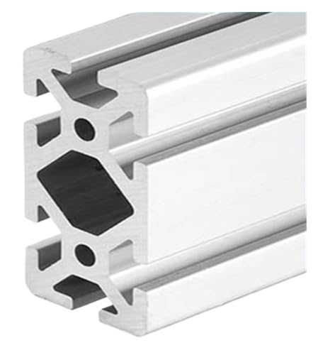 1PC 4080 40120 Aluminiumprofil Linearschiene Extrusion Metallrahmen T-Nut CNC 3D Drucker Teile Maschine DIY(OB-4080F,1500mm) von LATOOR