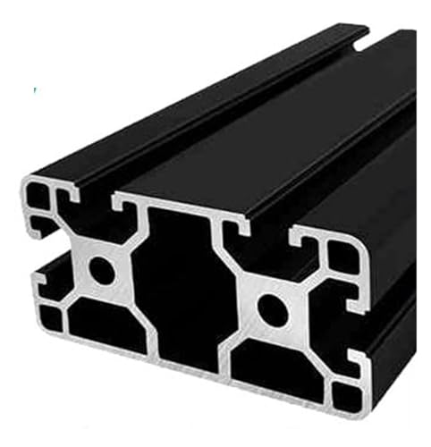 1PC 4080 Schwarz Aluminium Profil Linear Schiene Extrusion Metall Rahmen T-slot CNC 3D Drucker Teile Maschine DIY Drucken(OB-4080N1-b,1000mm) von LATOOR
