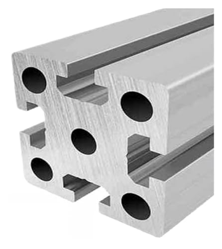 1PC 6060 Aluminium Profil Linear Schiene Extrusion CNC 3D Drucker Teile Metall Framewokr(10-6060DW,750mm) von LATOOR