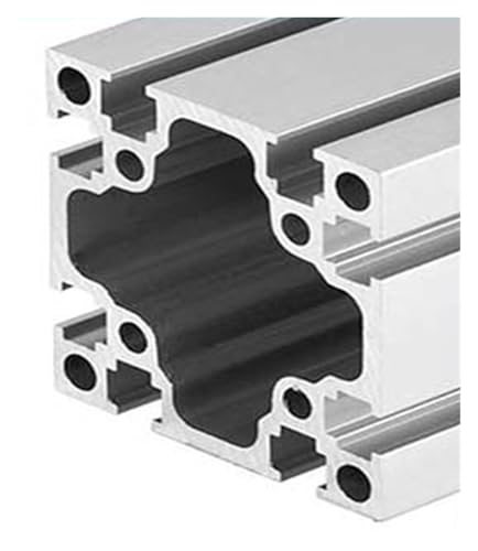 1PC 6060 Aluminium Profil Linear Schiene Extrusion CNC 3D Drucker Teile Metall Framewokr(BS-8-6060G,400mm) von LATOOR