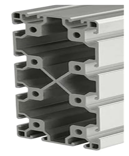 1PC 80120 80160 Aluminium Profil Linear Schiene Extrusion DIY Rahmen Metall CNC 3D Drucker Teile(BS-8-80160,650mm) von LATOOR