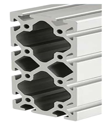 1PC 80120 80160 Aluminium Profil Linear Schiene Extrusion DIY Rahmen Metall CNC 3D Drucker Teile(BS-8-80160W,500mm) von LATOOR