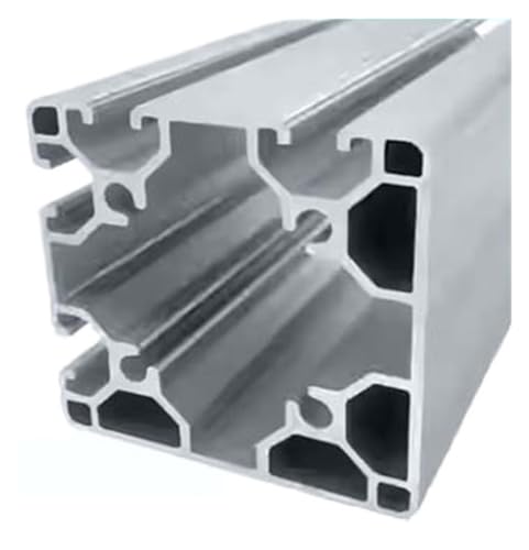 1PC 8080 Aluminium Profil Linear Schiene Extrusion DIY Rahmen Metall CNC 3D Drucker Teile(8-8080N2,2000mm) von LATOOR