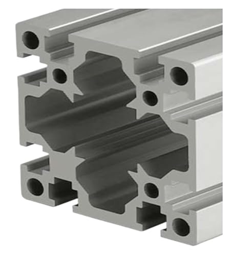 1PC 8080 Aluminium Profil Linear Schiene Extrusion DIY Rahmen Metall CNC 3D Drucker Teile(BS-8-8080G,1000mm) von LATOOR