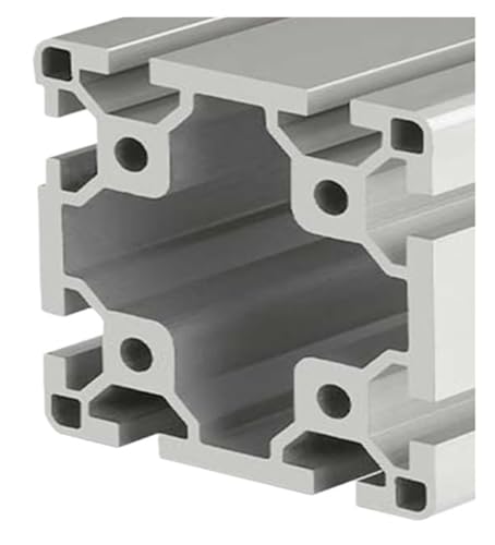 1PC 8080 Aluminium Profil Linear Schiene Extrusion DIY Rahmen Metall CNC 3D Drucker Teile(BS-8-8080W,900mm) von LATOOR