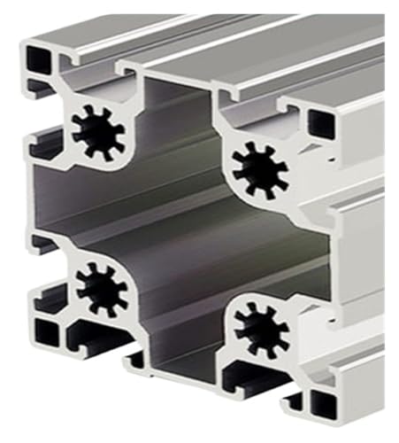 1PC 9090 100100 Aluminiumprofil Linearschiene Maßgeschneiderte Metallrahmen-Extrusion CNC 3D-Druckerteile DIY(BS-10-9090,150mm) von LATOOR