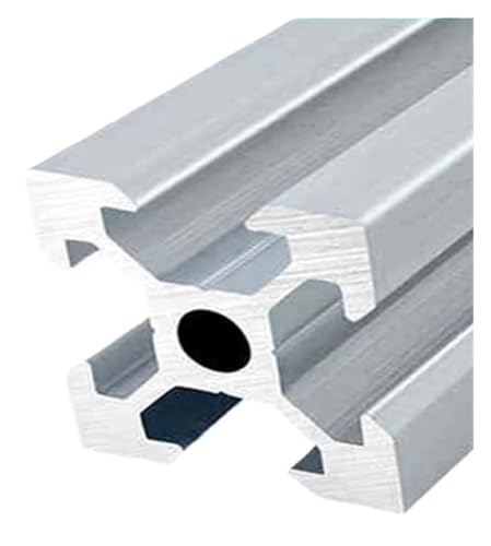 1PC V-slot 2020 Aluminium Profil Schwarz Linear Schiene Splitter Extrusion Profil CNC Rahmen 3D Drucker Teile DIY(OB-2020V,2500mm) von LATOOR