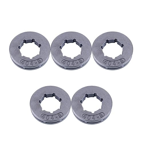5 stücke Kettensäge Kettenrad Felge 404 8 Zahn Ersetzen for Oregon 13313 for Stihl for Husqvarna 2-takt Professionelle benzin Kettensäge von LATOOR
