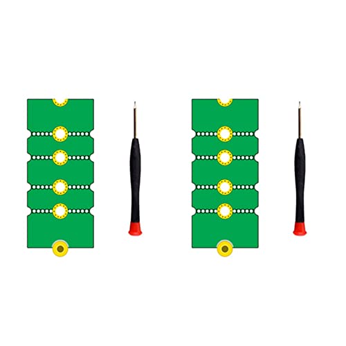 LAUGHERER 2 x NGFF NVME M.2 Extended Bracket 2230 to 2242/2280, 2242 to 2280, 2260 to 2280 Transfer Adapter Expansion Rack Board von LAUGHERER